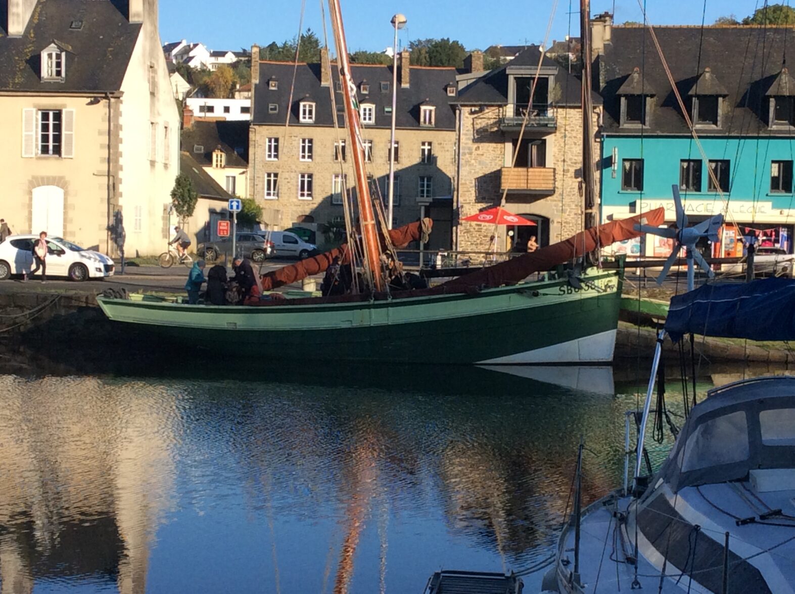 La visite du Grand Léjon.